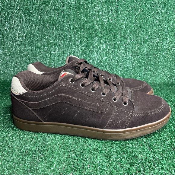 Vans Other - VANS Cardiel Anti Hero Estilo Quattro Brown Suede Old Skool Size 14 Vintage Y2K